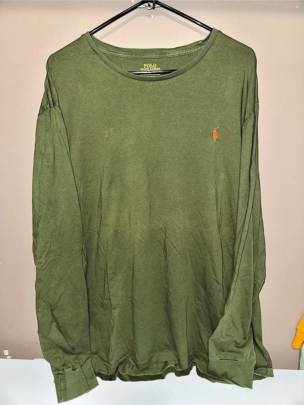 Polo Ralph Lauren Classic Fit Long-Sleeve T-Shirt Green XXL